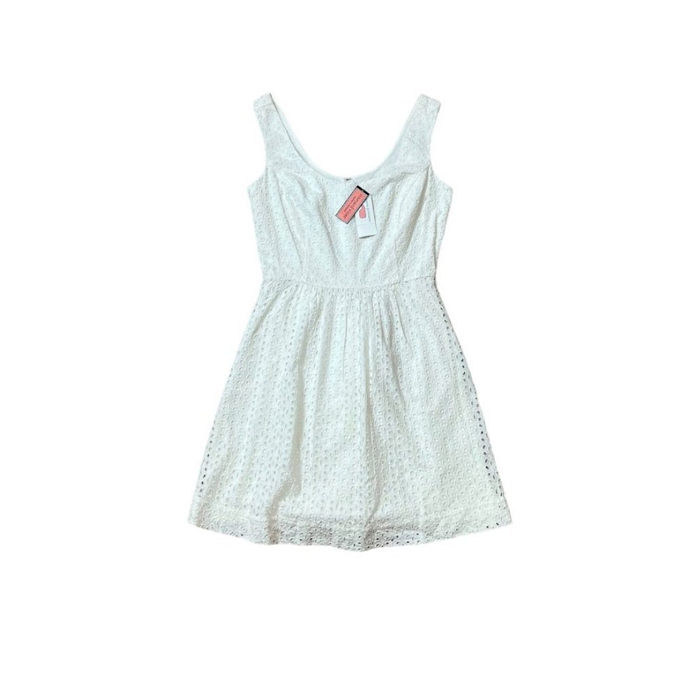 Vineyard Vines White Eyelet Dress Women's Size 2 NWT